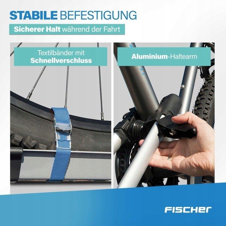 Fischer Xtreme roof-mounted bike rack