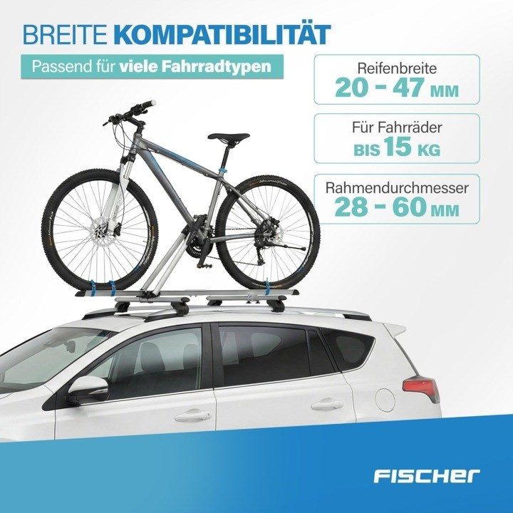 Fischer Xtreme roof-mounted bike rack
