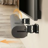 Maclean Soundbar Wall Mount / Bracket angle adjustment +8°–8° max. load 10 kg made of steel MC-177