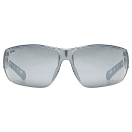 UVEX Equate cycling glasses White Matt/Mir.Silver