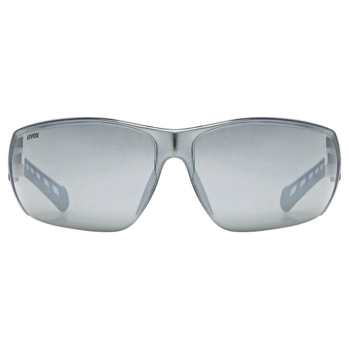 UVEX Equate cycling glasses White Matt/Mir.Silver