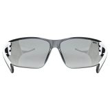 UVEX Equate cycling glasses White Matt/Mir.Silver