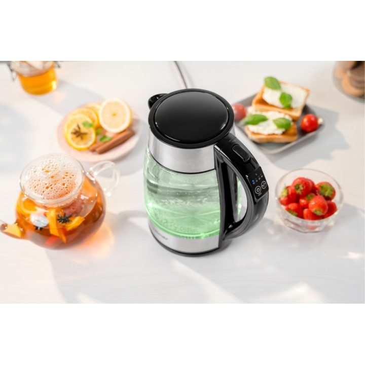 Zelmer ZCK8026 electric kettle 1.7 L 2200 W Black Transparent