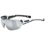 UVEX Equate cycling glasses White Matt/Mir.Silver