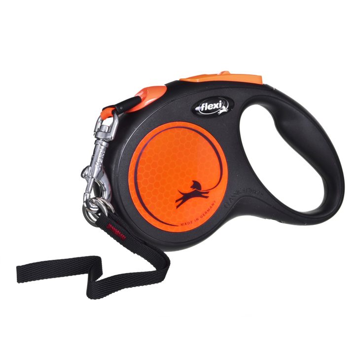 FLEXI New Neon S - retractable leash - 5 m