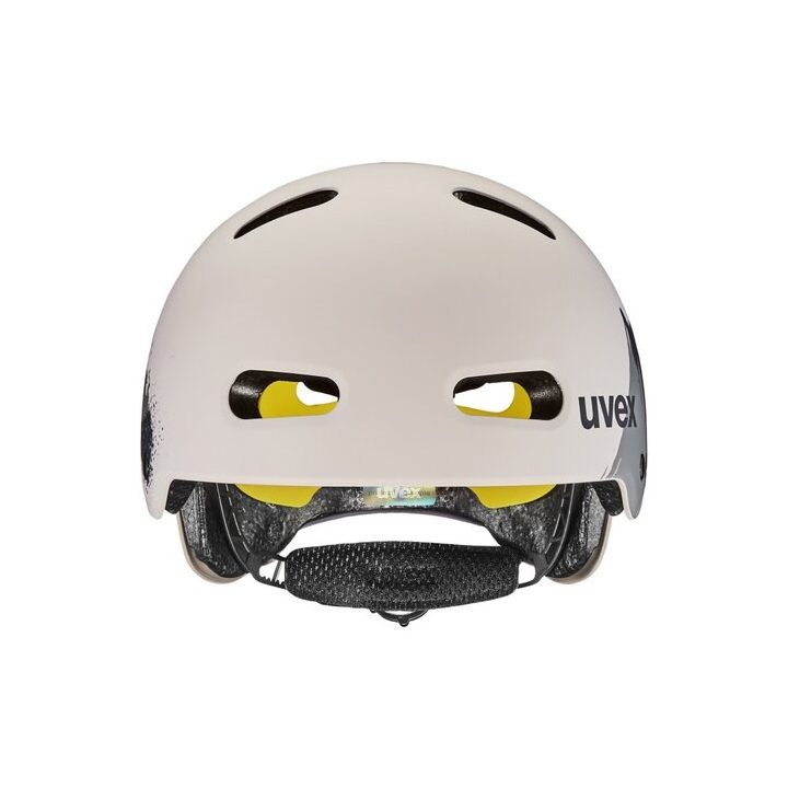 UVEX Kid 4 Style MIPS kids’ cycling helmet dirt warm grey