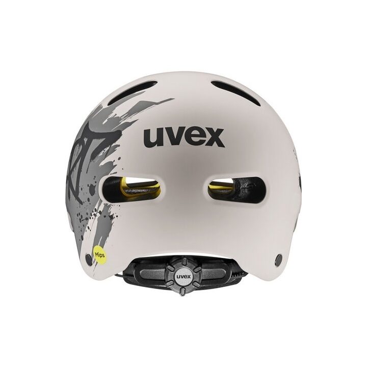 UVEX Kid 4 Style MIPS kids’ cycling helmet dirt warm grey