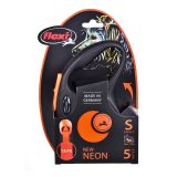 FLEXI New Neon S - retractable leash - 5 m
