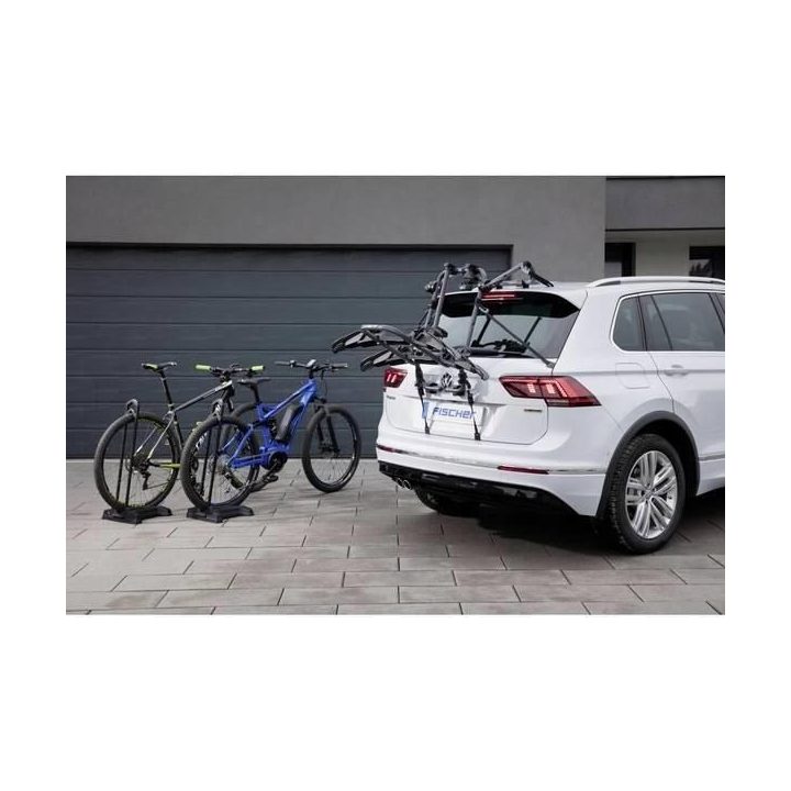 Fischer ProlineEvo 2 car bike rack holds 2 bikes 45kg