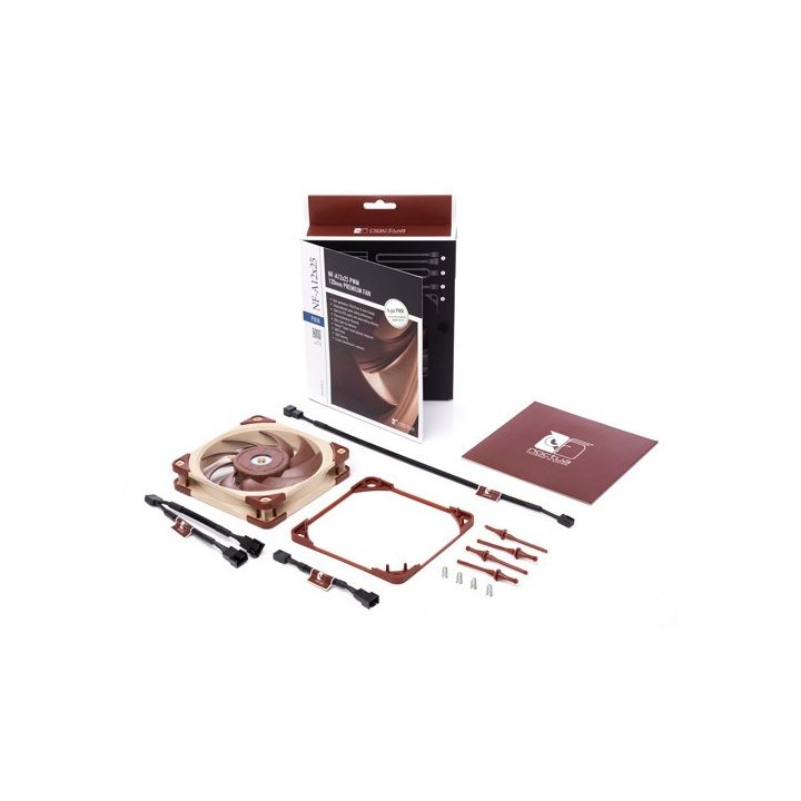 Noctua NF A12x25 5V PWM Computer case Fan 12 cm Beige Red