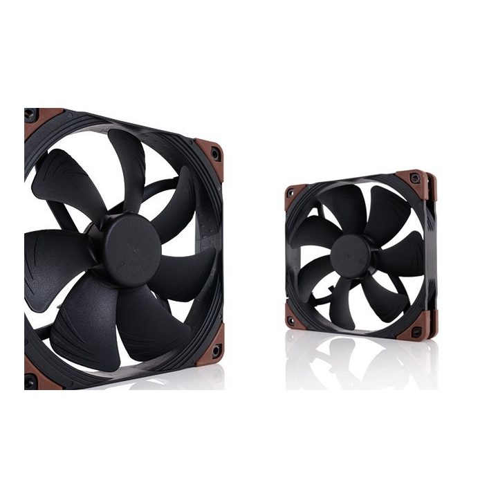 Noctua NF-A14 industrialPPC-2000 Computer case Fan 14 cm Black Brown
