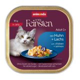 ANIMONDA Vom Feinsten Adult in Jelly Chicken and salmon - wet cat food - 85g