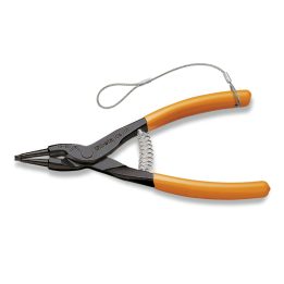 Beta 1036HS 175 Pinze a becchi diritti per anelli elastici di sicurezza per alberi manici ricoperti in PVC H-SAFE 010364017