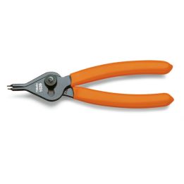 Beta 1039 150 Pinza reversibile a becchi diritti per anelli elastici di sicurezza per fori e alberi, manici ricoperti in PVC 010