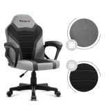 Gaming chair for children Huzaro HZ-Ranger 1.0 Gray Mesh gray and black