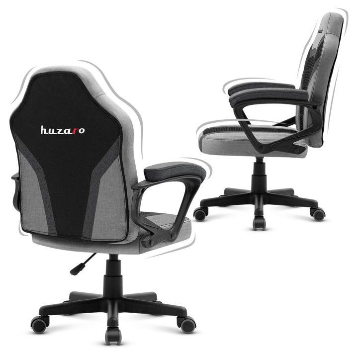 Gaming chair for children Huzaro HZ-Ranger 1.0 Gray Mesh gray and black