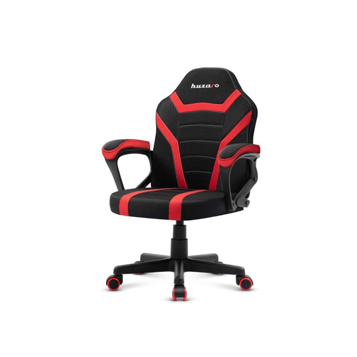 Gaming chair for children Huzaro Ranger 1.0 Red Mesh black red