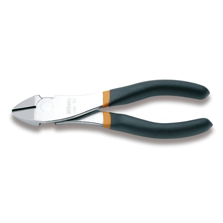 Beta 1084 160 Tronchesi a grande effetto a taglienti diagonali, cromati, manici ricoperti con 2 strati di PVC antiscivolo 010840
