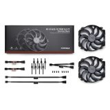 NF-A14x25r G2 PWM Sx2-PP chromax.black - dual fan set black