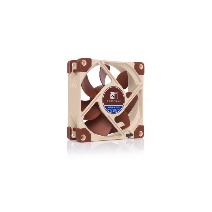 Noctua NOC-NF-A8-FLX computer cooling component Computer case Fan 8 cm Beige Brown 1 pc(s)