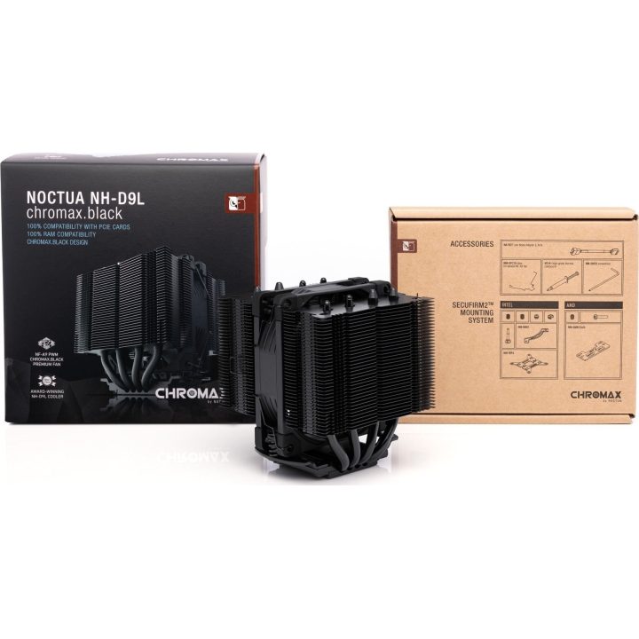 NOCTUA NH-D9L chromax.black CPU cooler