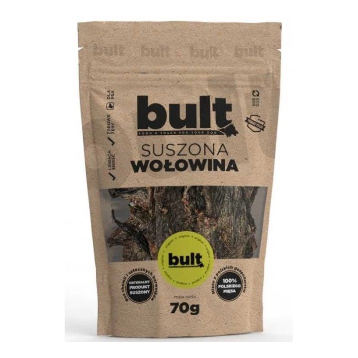 BULT Eko Dried beef - Dog treat - 70g