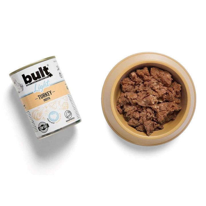 BULT Light Mono Turkey - wet dog food - 400g