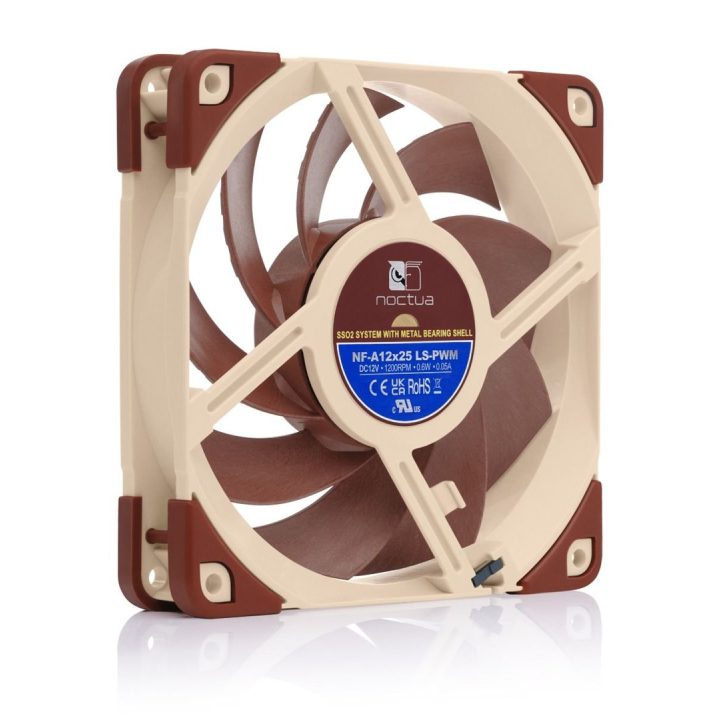 Noctua NF-A12x25 Computer case Fan 12 cm Beige Brown