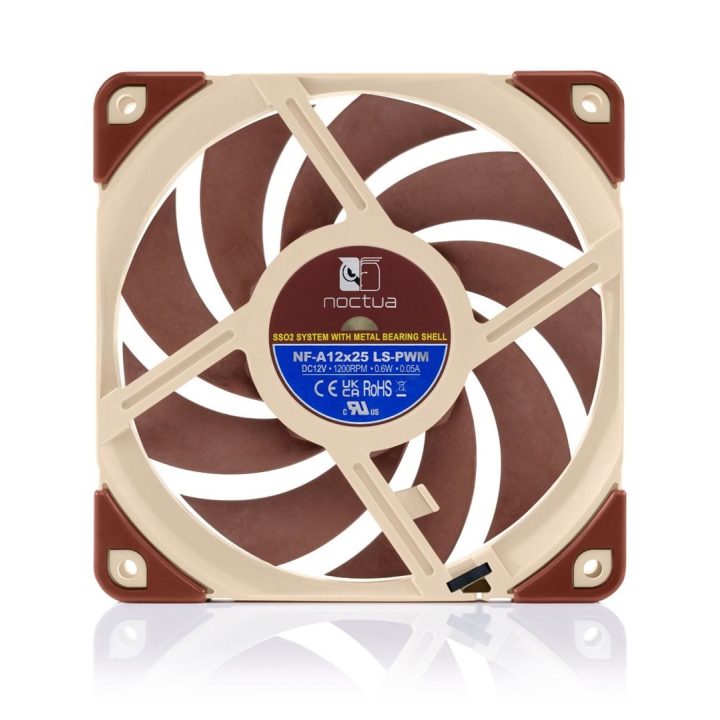 Noctua NF-A12x25 Computer case Fan 12 cm Beige Brown