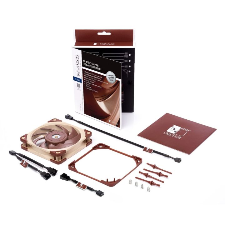 Noctua NF-A12x25 Computer case Fan 12 cm Beige Brown