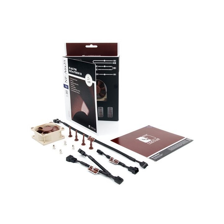 Noctua NF-A6x25 PWM Computer case Fan 6 cm Beige Brown