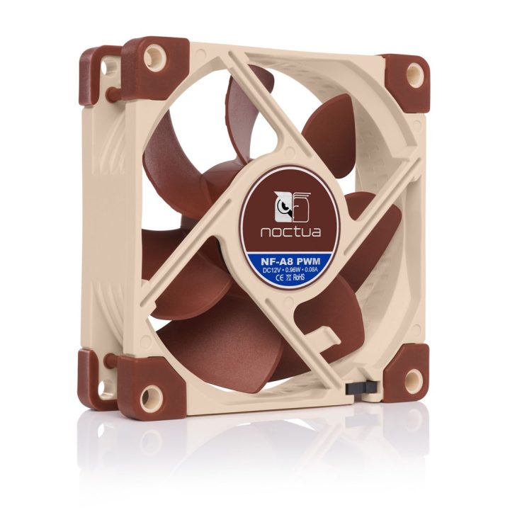 Noctua NF-A8 PWM computer cooling system Computer case Fan 8 cm Beige Brown