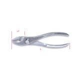 Beta 1153INOX 150 Pinza regolabile a due posizioni, in acciaio inossidabile 011530315