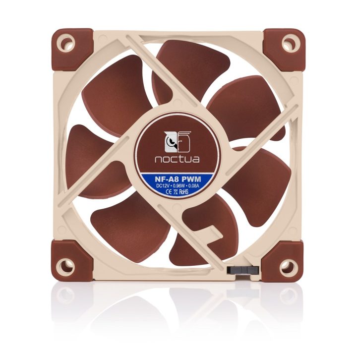 Noctua NF-A8 PWM computer cooling system Computer case Fan 8 cm Beige Brown