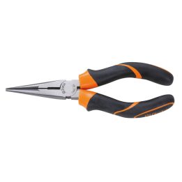 Beta 1166GBM 200 Pinze a becchi mezzotondi lunghissimi diritti zigrinati impugnatura bimateriale finitura industriale 011660270