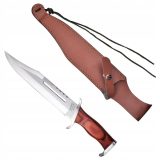 Cinema Classic CC-H3 Rambo III knife with leather sheath 425 mm