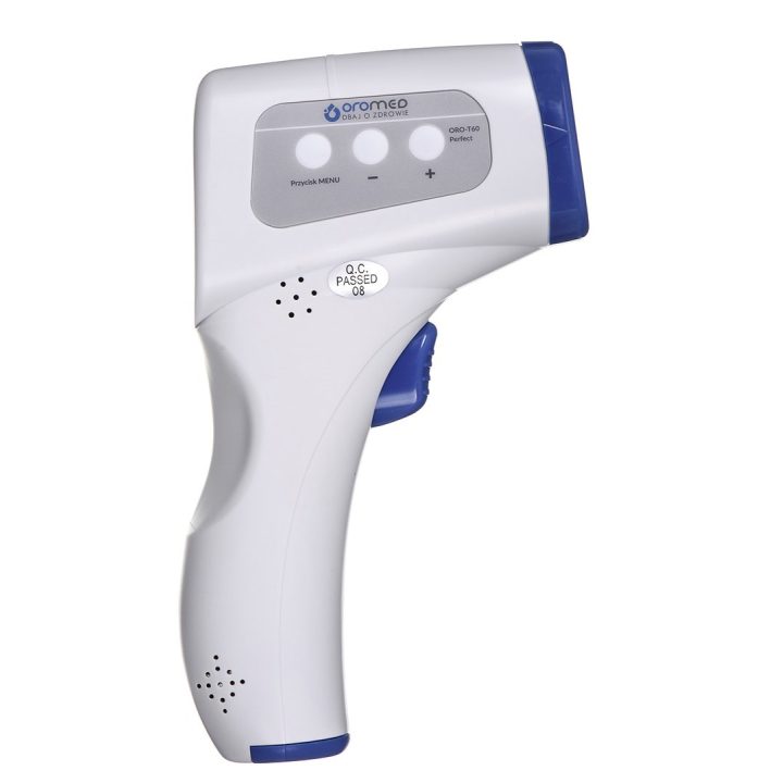 Oromed ORO-T60 PERFECT Remote sensing thermometer Blue White Universal Buttons