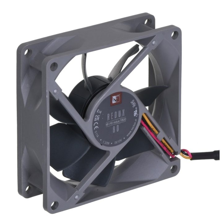 Noctua NF-R8 redux-1800 Computer case Fan 8 cm Black Grey