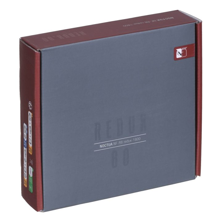 Noctua NF-R8 redux-1800 Computer case Fan 8 cm Black Grey