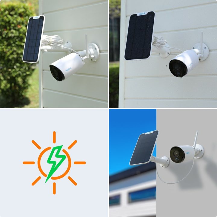 Reolink Argus Series B320 - 3MP Outdoor Battery-Powered Security Camera with Person/Vehicle Detection Two-Way Audio
