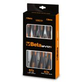 Beta 1203E/D8 Serie di 8 giravite Evox art. 1201E, 1202E 012031008