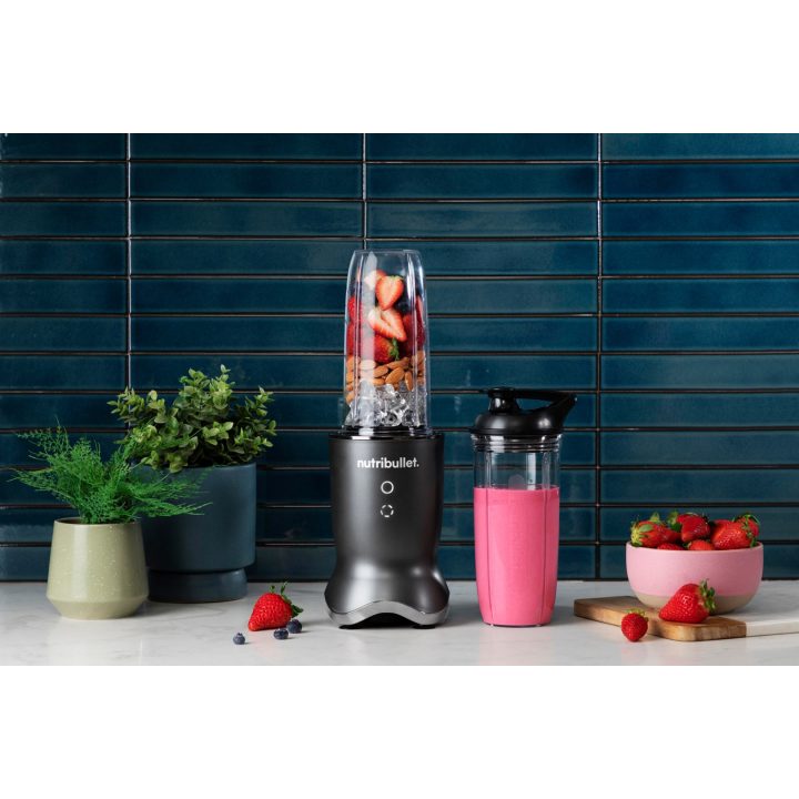 NutriBullet NB1206DGCC 0.9 L Tabletop blender 1200 W Black Transparent