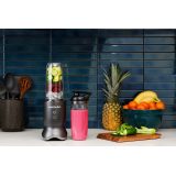 NutriBullet NB1206DGCC 0.9 L Tabletop blender 1200 W Black Transparent