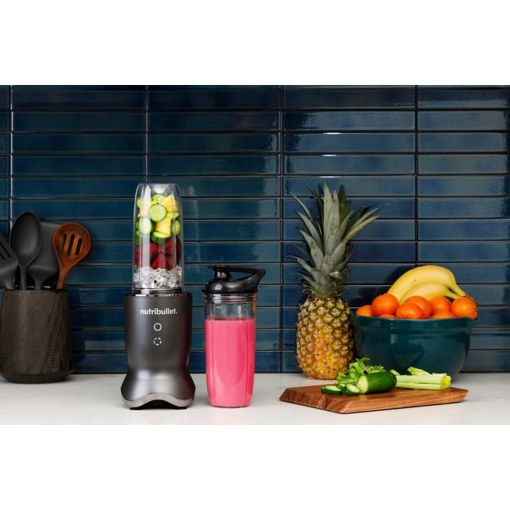 NutriBullet NB1206DGCC 0.9 L Tabletop blender 1200 W Black Transparent