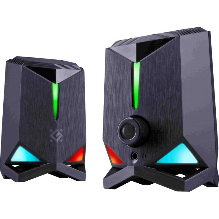 Speakers Defender Rocket 2.0 6w LED USB black