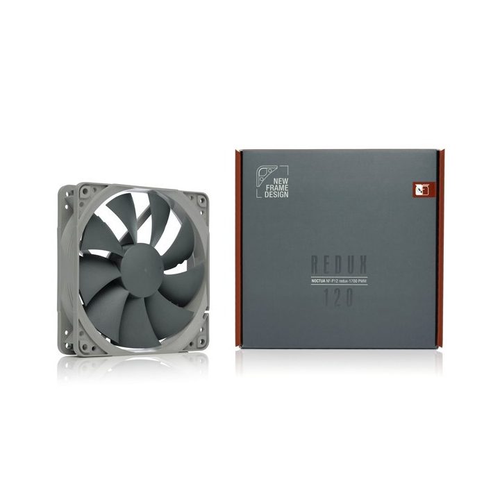 Noctua NF P12 redux-1700 PWM Computer case Fan 12 cm Grey