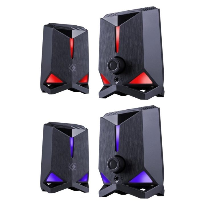 Speakers Defender Rocket 2.0 6w LED USB black