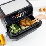 Fat-free deep fryer with long basket and grill Taurus 973004000