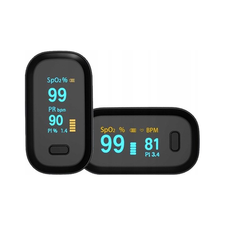 Pulse oximeter Oro-Oximeter Black