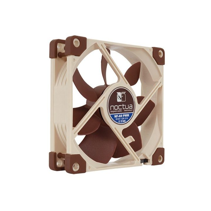 Noctua NF-A9 PWM computer cooling system Computer case Fan 9.2 cm Beige Brown